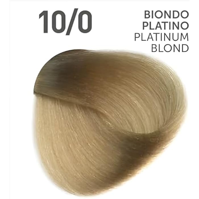 Permanent Hair Color Cream 100ml, Platinum Blonde Hair Dye for Clean Bright Results, Soft Light Tone, Smooth Natural Finish (10/0 – Platinum Blond/Blondo Platino) - Image 2